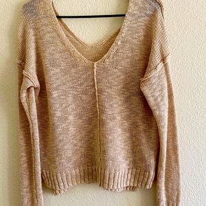 Off the shoulder sweater